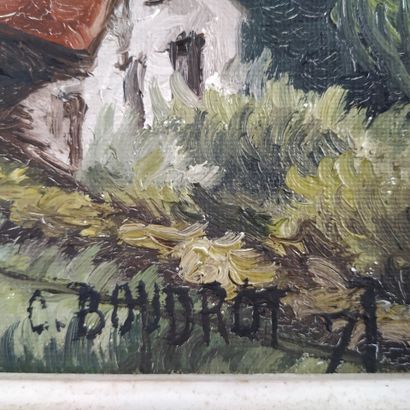 C. BOUDROT
Two views of Semur-en-Auxois:...