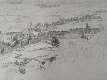 [Drawing. Burgundy]. GUILLON (Adolphe)
Set...