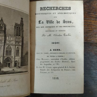 TARBÉ (Théodore). Recherches historiques...
