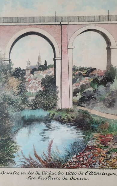 A. LAVOLLEE
The banks of the Armençon and...
