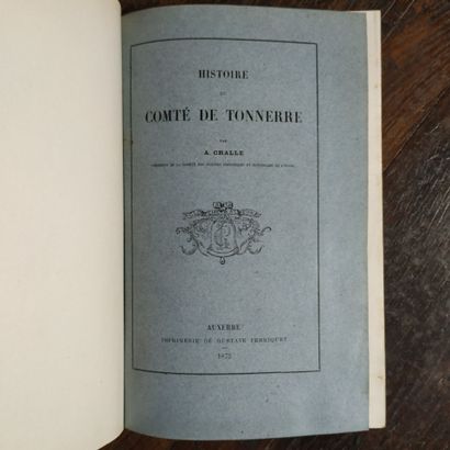 CHALLE (Ambroise). History of the County...
