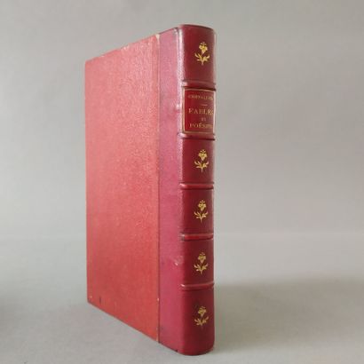 CHEVALLIER (Pierre). Fables. Paris, Dentu,...