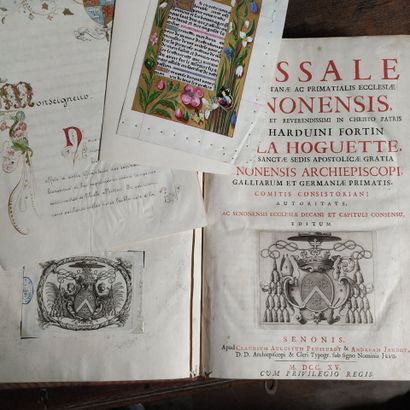 [Missel. Sens. 1715]. MISSALE METROPOLITANAE...