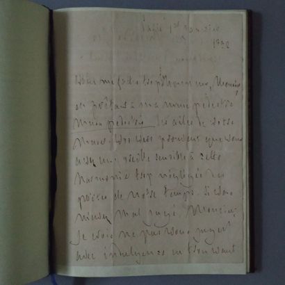 [Manuscript]. CHATEAUBRIAND (François-René...