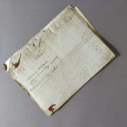 [Manuscript]. DURAND (curé de Curdin, Saône-et-Loire)....