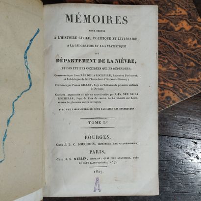 NÉE DE LA ROCHELLE (Jean-Baptiste). Mémoires...