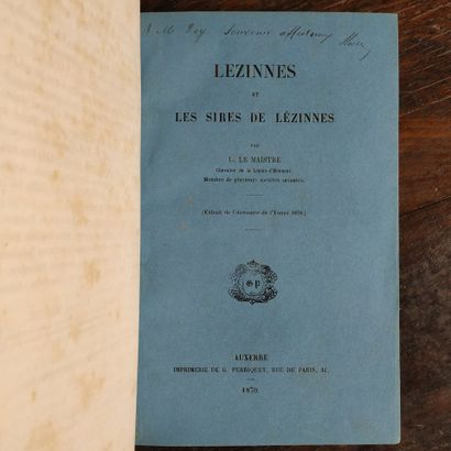 Tonnerrois [title on back]. Factitious collection...