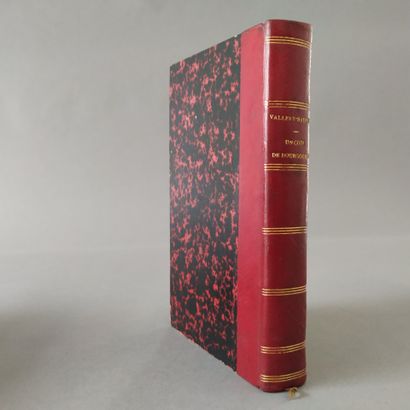 PALLIER (Émile). Recherches sur l'histoire...