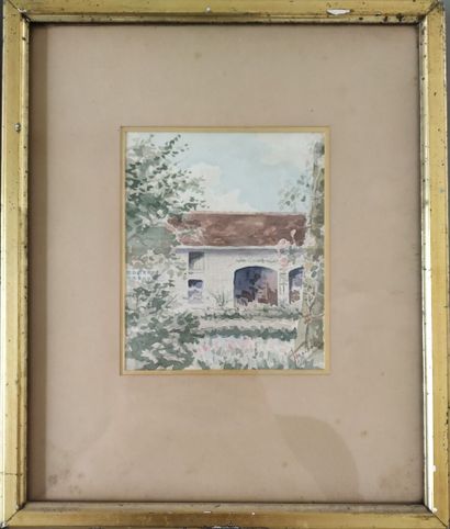 Marie PREVOST (1893-1967)
Two views of Avallon,...