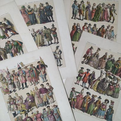 [Costume. Burgundy]. BASTARD D'ESTANG (Auguste...