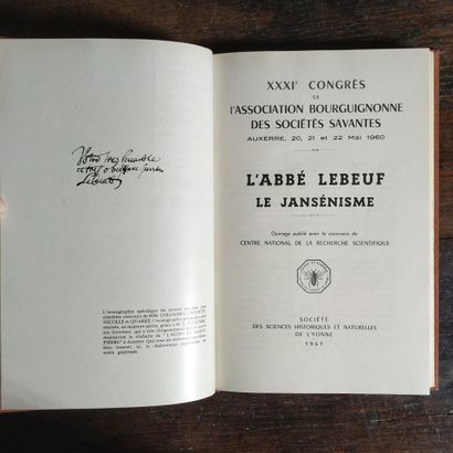 [Lebeuf]. L'abbé Lebeuf. Le jansénisme: XXXIe...