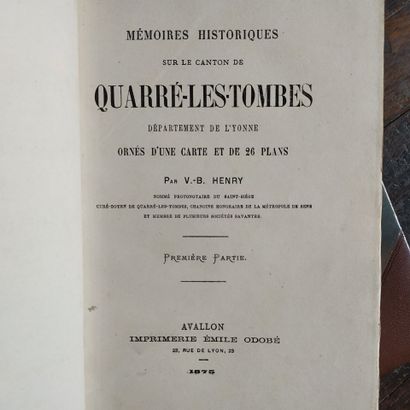 HENRY (W.-B.). Mémoires historiques sur le...