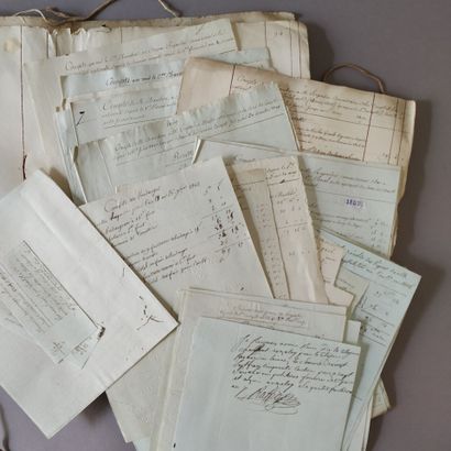 [Manuscript]. [Vézelay]. Liasse containing...