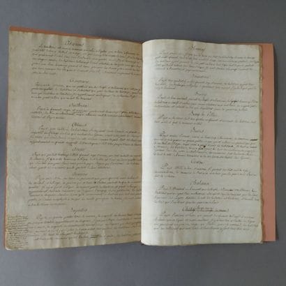 [Manuscript]. [Vézelay]. STATISTIQUE DE L'ELECTION...