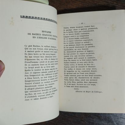 CLAS (Fernand). Chansons de terroir. Paris,...