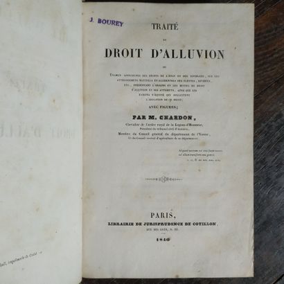 CHARDON (Olivier Jacques). Traité du droit...