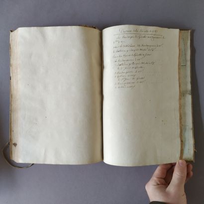 [Manuscript]. [Viticulture. Bourgogne]. LIVRE...