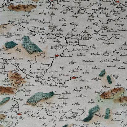 [Geographical map. Burgundy]. [BERTIUS (Pierre);...