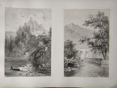 [Drawing. Burgundy]. RAYNAUD (E.). Album...