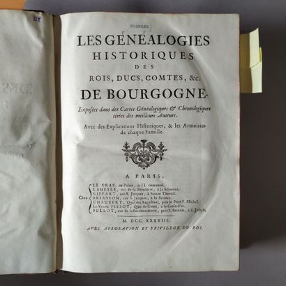 [CHASOT DE NANTIGNY (Louis)]. Les généalogies...
