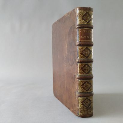 [Coutume. Auxerre. 1694]. BILLON (Edme),...