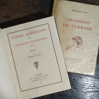 CLAS (Fernand). Chansons de terroir. Paris,...