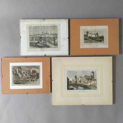 Six views of Semur-en-Auxois
Engravings
6...