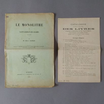 [Manuscript]. PATRIAT (Charles). Petites...