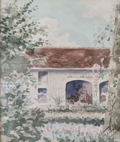 Marie PREVOST (1893-1967)
Two views of Avallon,...