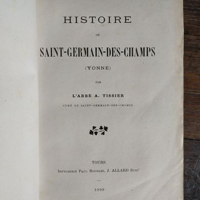 TISSIER (A.) History of Saint-Germain-des-Champs...