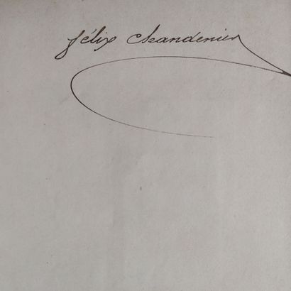 LEBEUF (Jean). Lettres de l'abbé Lebeuf....