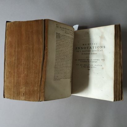 [Coutume. Bourgogne. 1632]. BOUVOT (J.);...