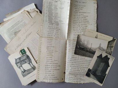 [Manuscript]. MAILLOT (Émile). Collection...