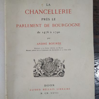BOURÉE (André). The Chancellery at the Parliament...