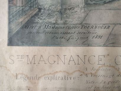 Abbé GUIGNOT, 1891
Interior views of the...