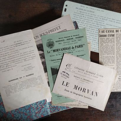 LEVAINVILLE (J.). Le Morvan. Etude de géographie...