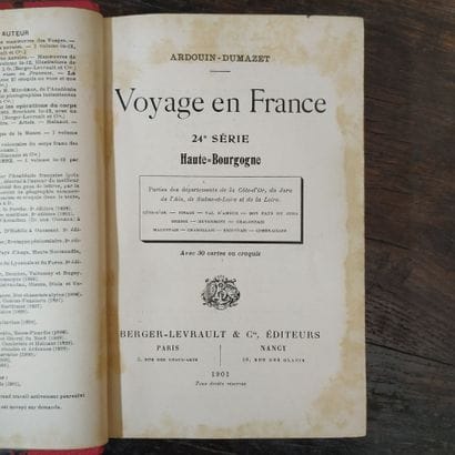 ARDOUIN-DUMAZET (V.-E.). Travels in France....