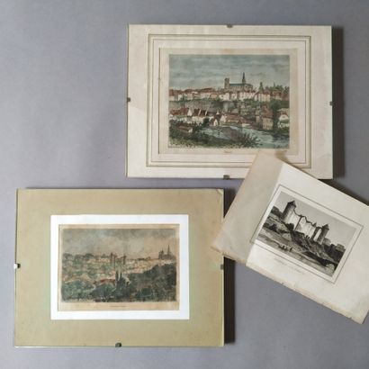 Six views of Semur-en-Auxois
Engravings
6...