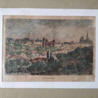 Six views of Semur-en-Auxois
Engravings
6...