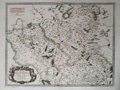 [Map of Burgundy]. SANSON (Nicolas). Aedui....