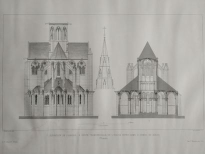 After VIOLLET-LE-DUC and others
La collégiale...