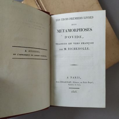 RICHEROLLE D'AVALLON. Set of 3 books.

1....