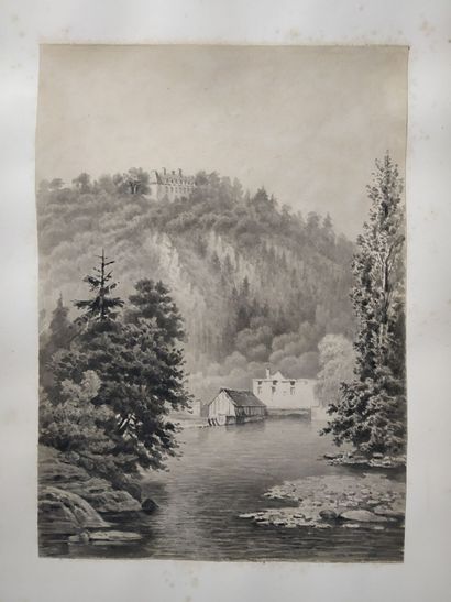 [Drawing. Burgundy]. RAYNAUD (E.). Album...