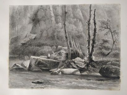 [Drawing. Burgundy]. RAYNAUD (E.). Album...
