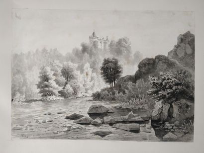 [Drawing. Burgundy]. RAYNAUD (E.). Album...