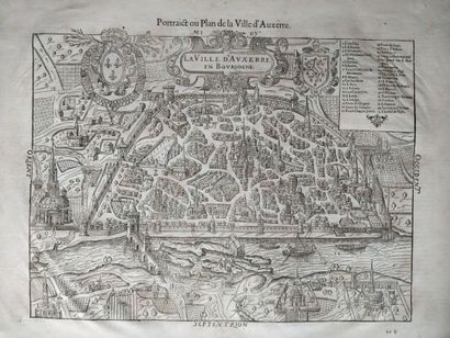 [Auxerre]. [RANCUREL (Raymond)]. The town...