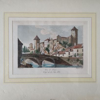 Six views of Semur-en-Auxois
Engravings
6...