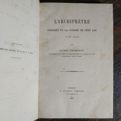 CHEREST (Aimé). L'archiprêtre. Episodes of...