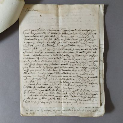 [Manuscript]. DURAND (curé de Curdin, Saône-et-Loire)....
