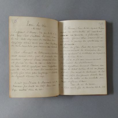 [Manuscript]. PATRIAT (Charles). Petites...